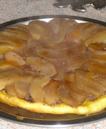 Tatin de magret aux pommes