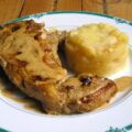 Côte de veau à la normande