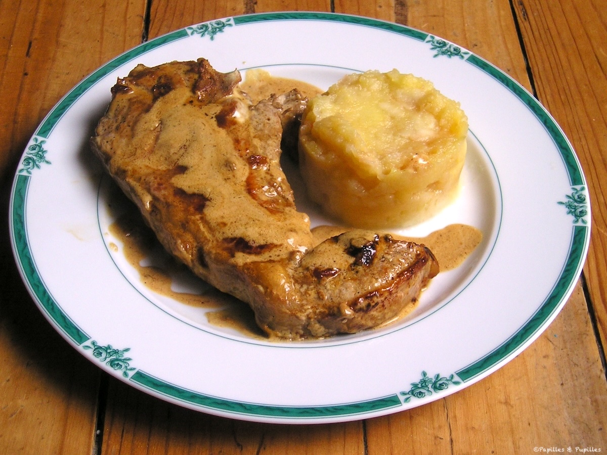 Côtes de veau à la normande