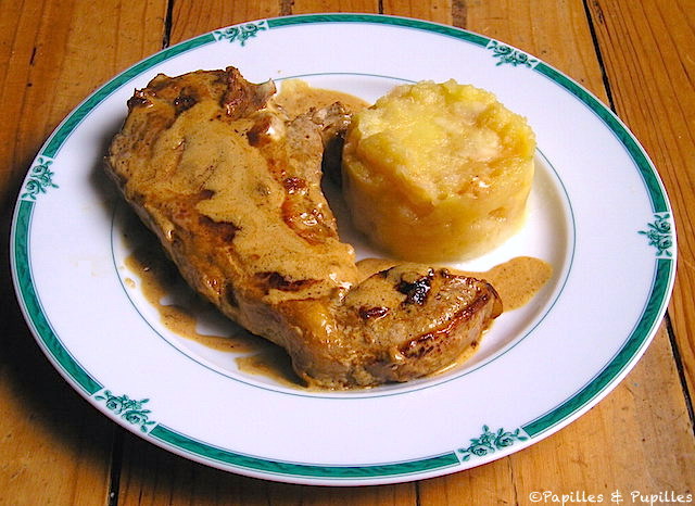 Côtes de veau à la Normande