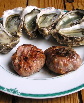 Huîtres et Crépinettes