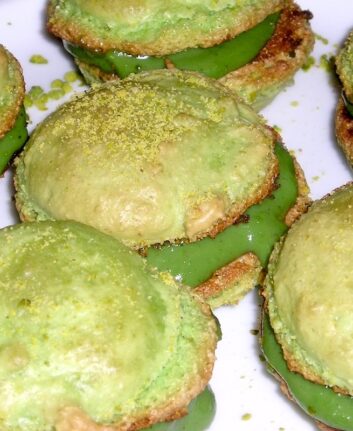 Macarons à la pistache