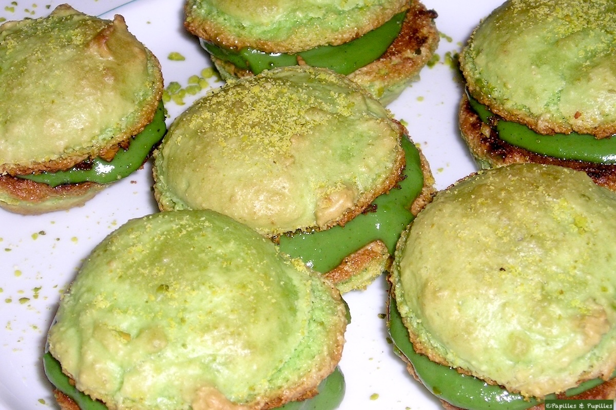 Macarons à la pistache