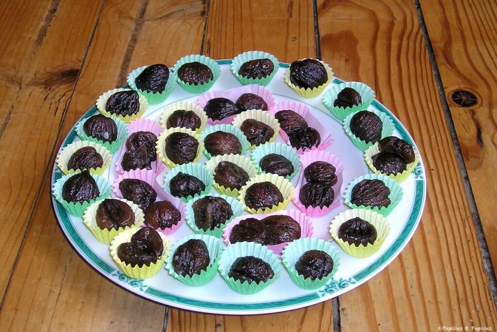 Mettes-les dans des caissettes