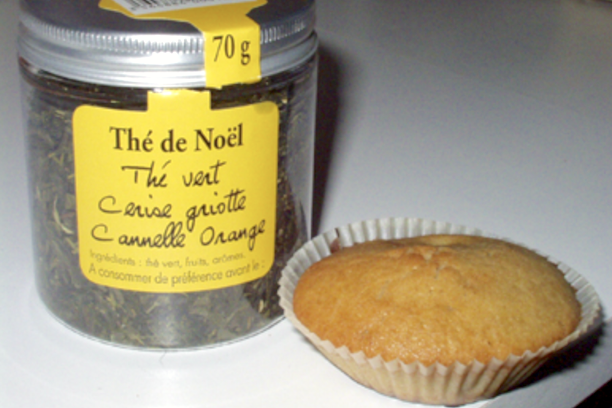 Muffins au thé de Noël