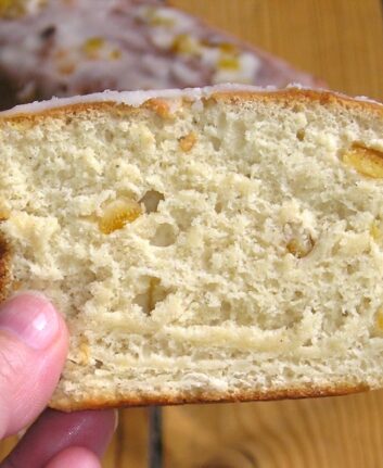 Pain d'épices à l'orange confite