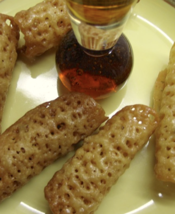 Petits cigares au miel sans oeufs