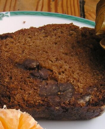 Cake aux marrons et marrons glacés