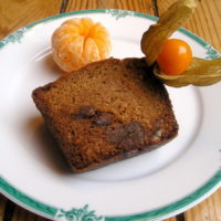 Cake aux marrons glacés et à la crème de marrons