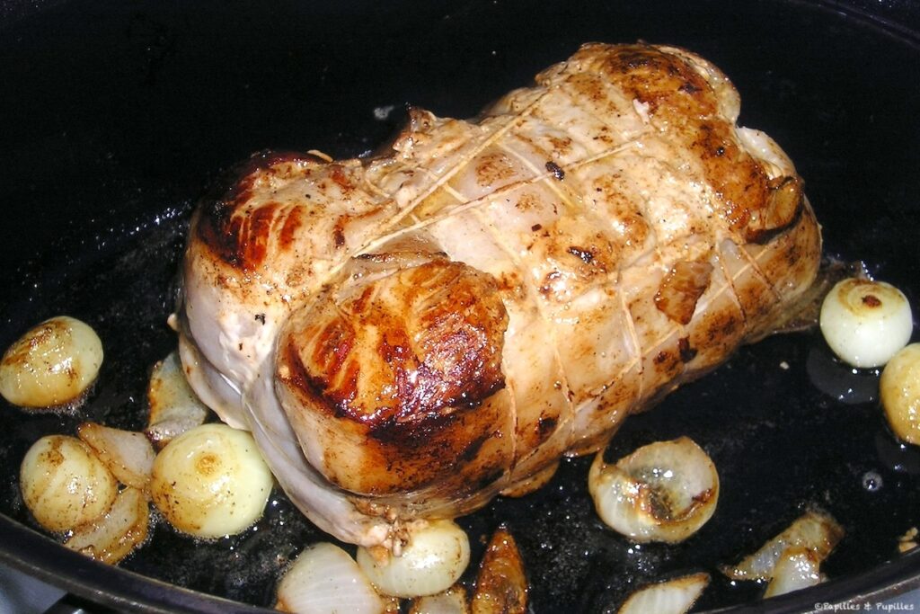 Faites forer le rôti de veau