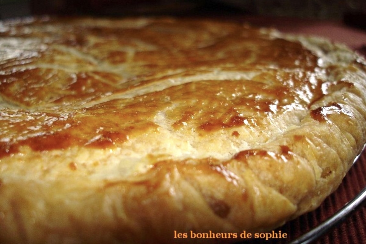 Galette des rois à la frangipane de Poujauran, sans lait