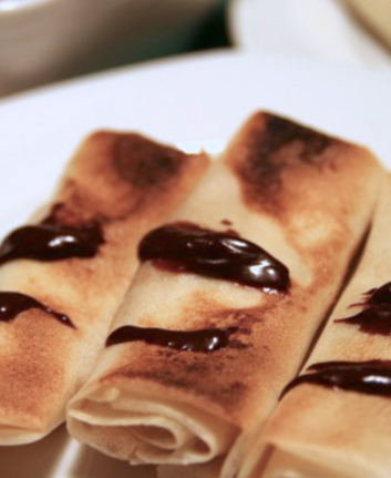 Nems choco banane