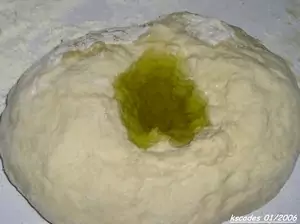 Pâte et huile au romarin