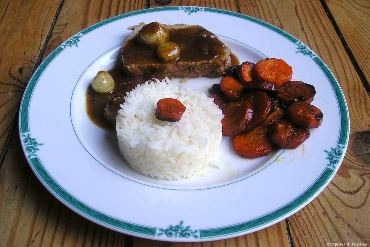 Rôti de veau aux agrumes