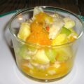 Salade de restes de poissons aux agrumes