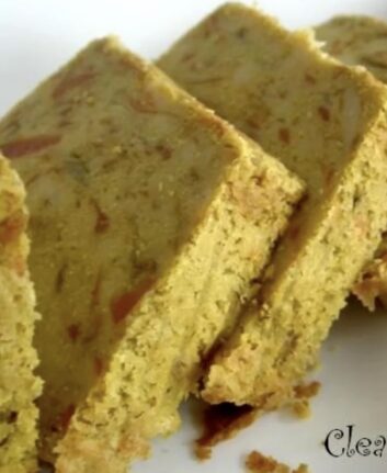 Terrine de pois chiches au curry sans oeufs, lait, gluten