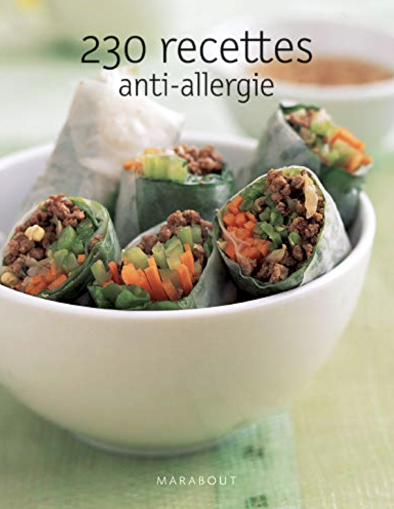 230 recettes anti allergies