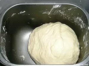 A la fin du pétrissage