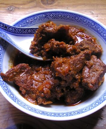 Bœuf au saté