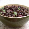Salade de lentilles au magret séché et Verjus du Périgord