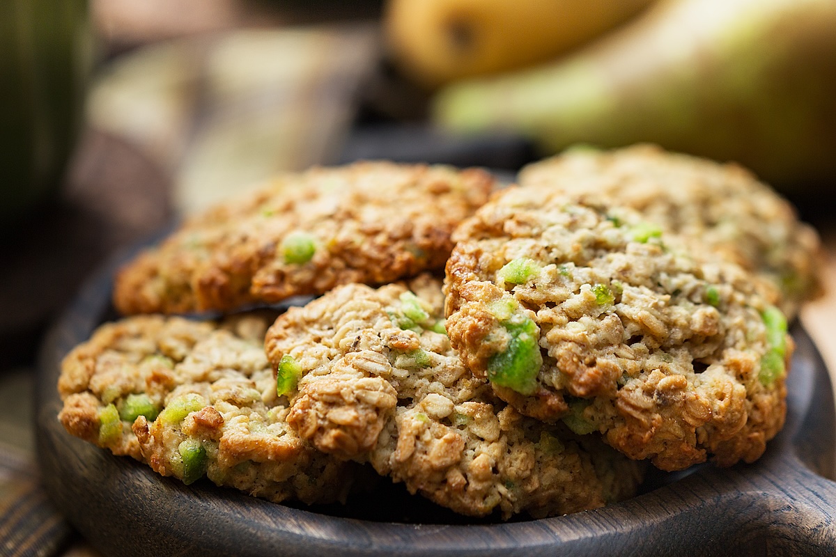 Cookies pistaches chocolat blanc sans oeufs