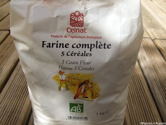 Farine 5 céréales et 3 graines