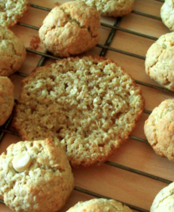 Gâteaux aux flocons d’avoine et amandes, sans oeufs