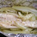 Papillotes de bar au fenouil