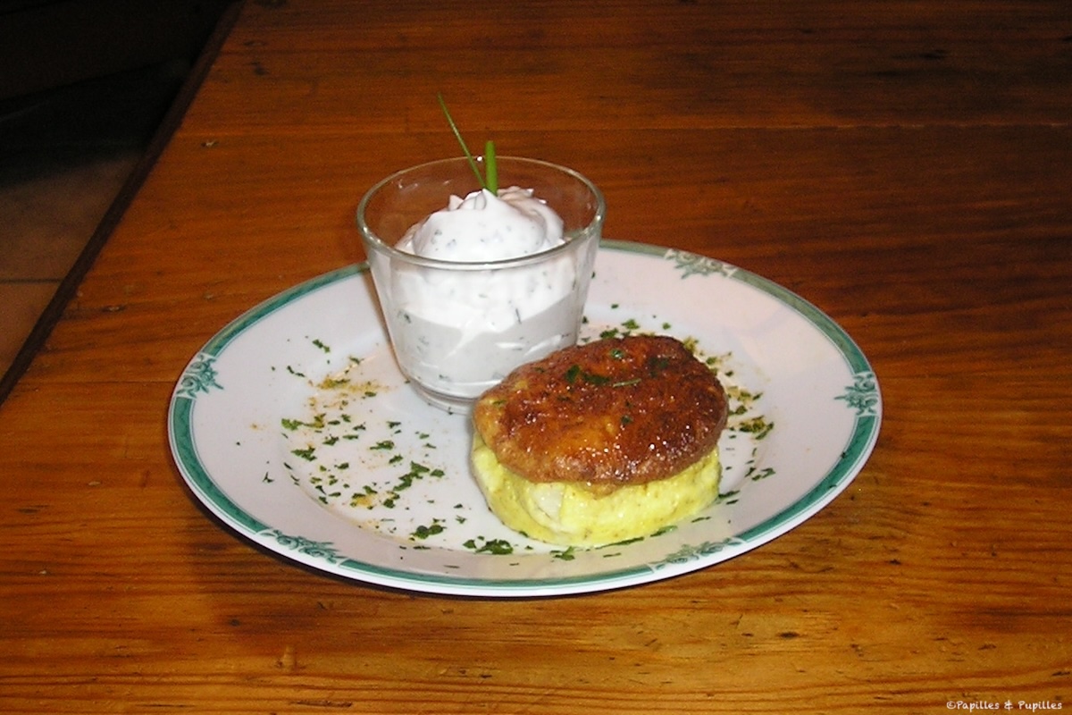 Petits flans aux asperges et au curry