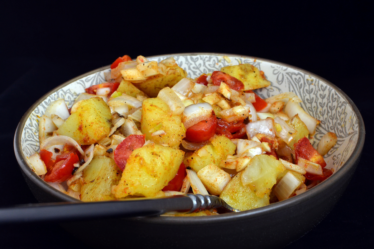 Salade de pommes de terre à l'orientale ©Michael W May Licence CC NY NC ND 2.0