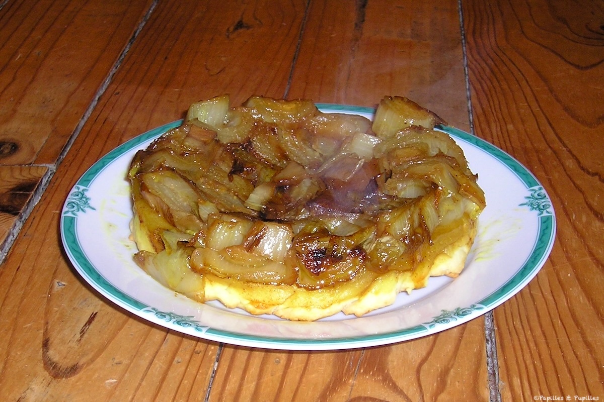 Tarte Tatin aux endives
