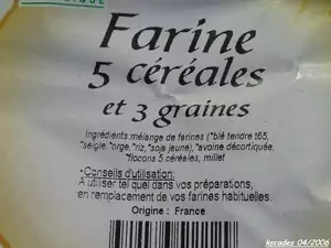 Farine 5 céréales