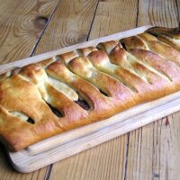 Brioche suédoise au Nutella, sans oeufs