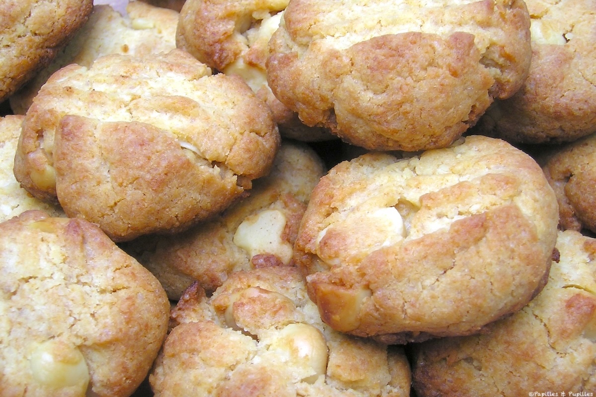 Cookies au miel et aux noix de Macadamia