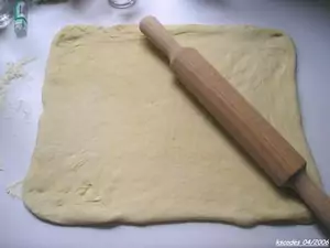 Etalez la pâte