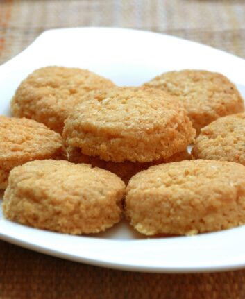Sablés au fromage et aux flocons d'avoine sans oeufs ©highviews shutterstock