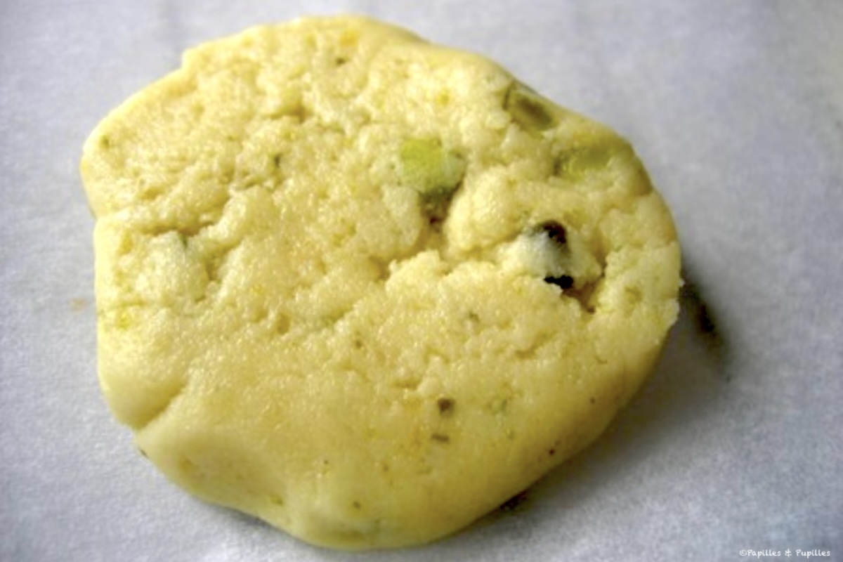 Sablés aux pistaches sans oeufs