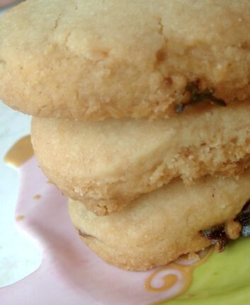 Shorbreads aux airelles