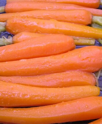 Carottes nouvelles glacées façon Joël Robuchon