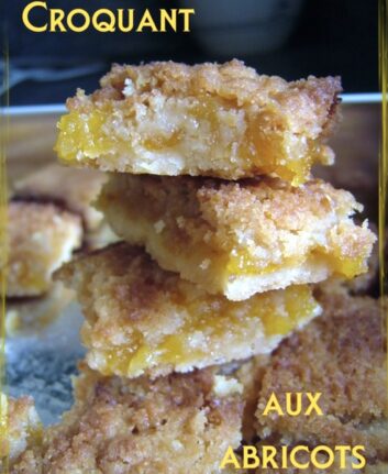 Croquants aux abricots