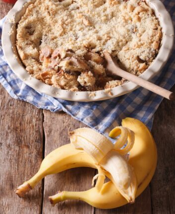 Crumble bananes citron vert ©Shutterstock