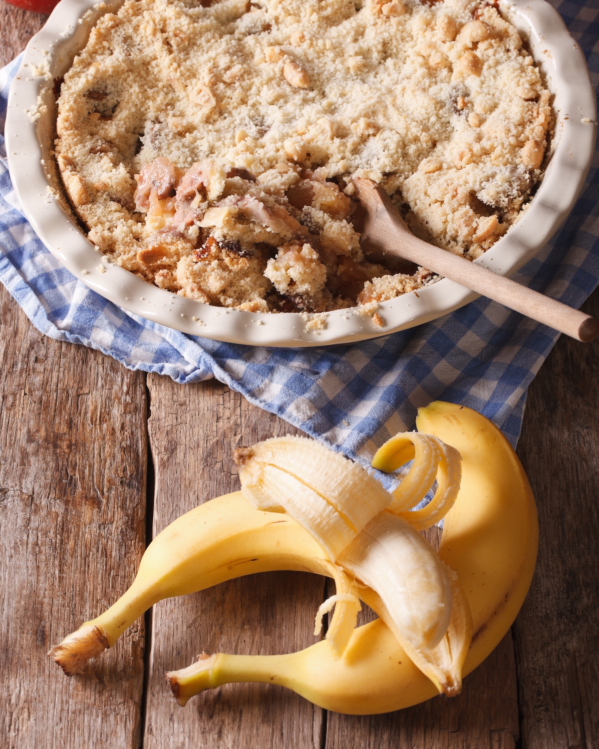 Crumble bananes citron vert ©Shutterstock