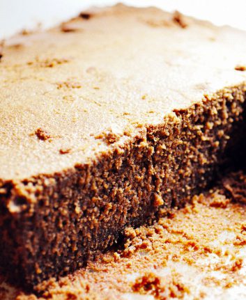 Gâteau au chocolat sans oeufs sans lait(c) Frédérique Voisin-Demery CC BY 2.0