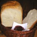 Pain de mie en machine à pain