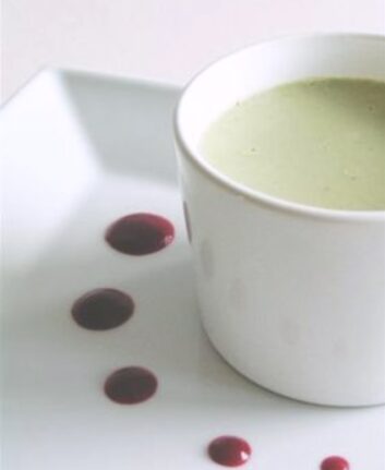 Pana cotta au thé matcha