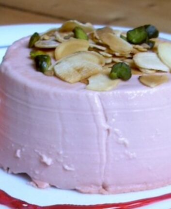 Pannacotta à la rose