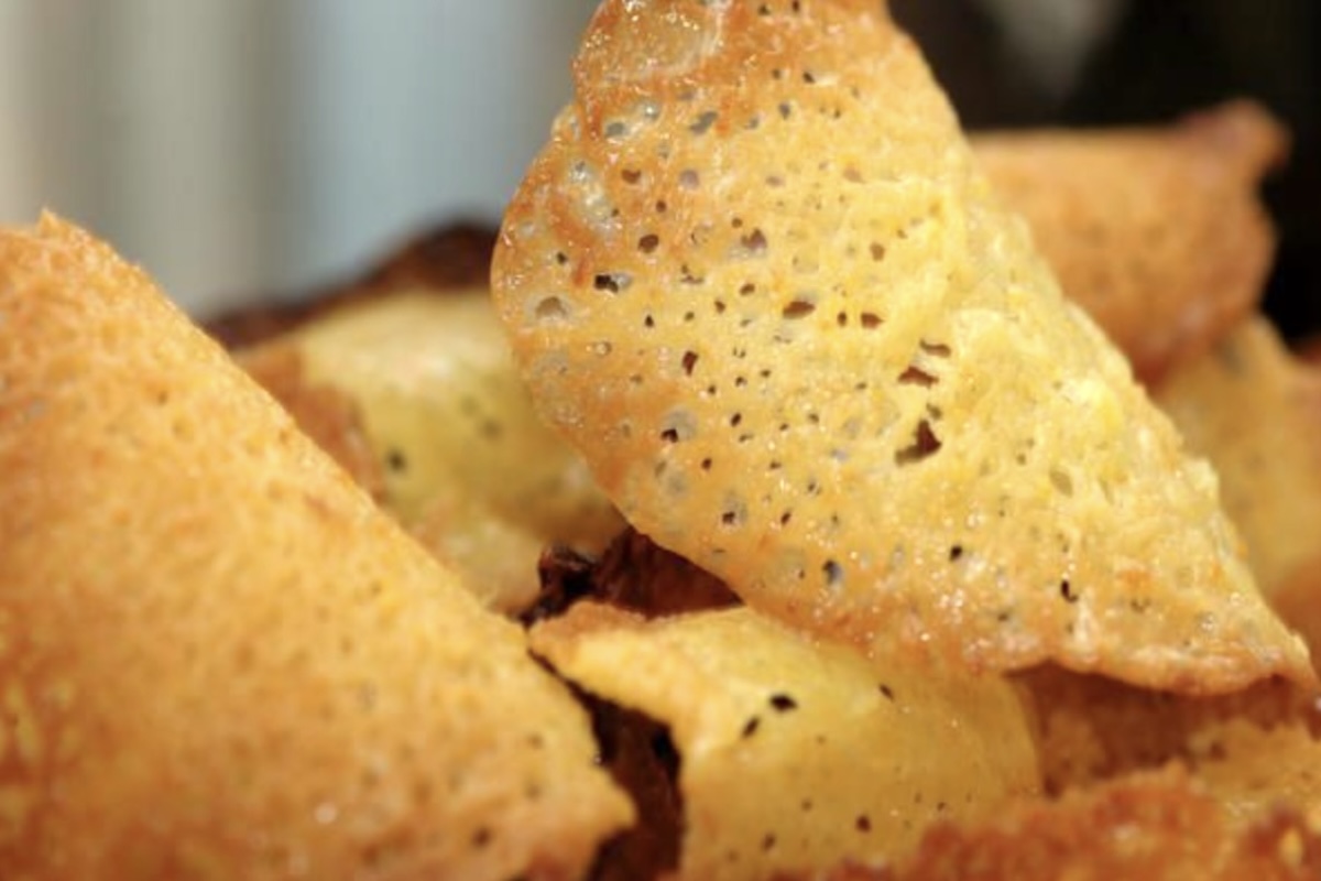 Tuiles au gingembre et écorces d’oranges sans oeufs