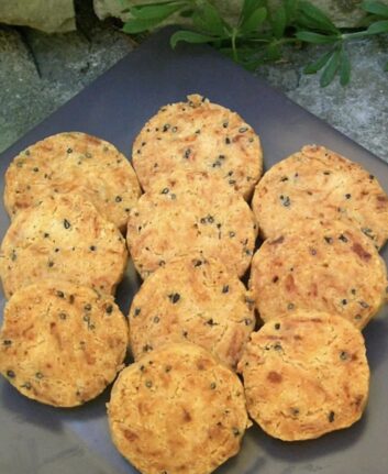 Biscuits à la farine torréfiée sans oeufs