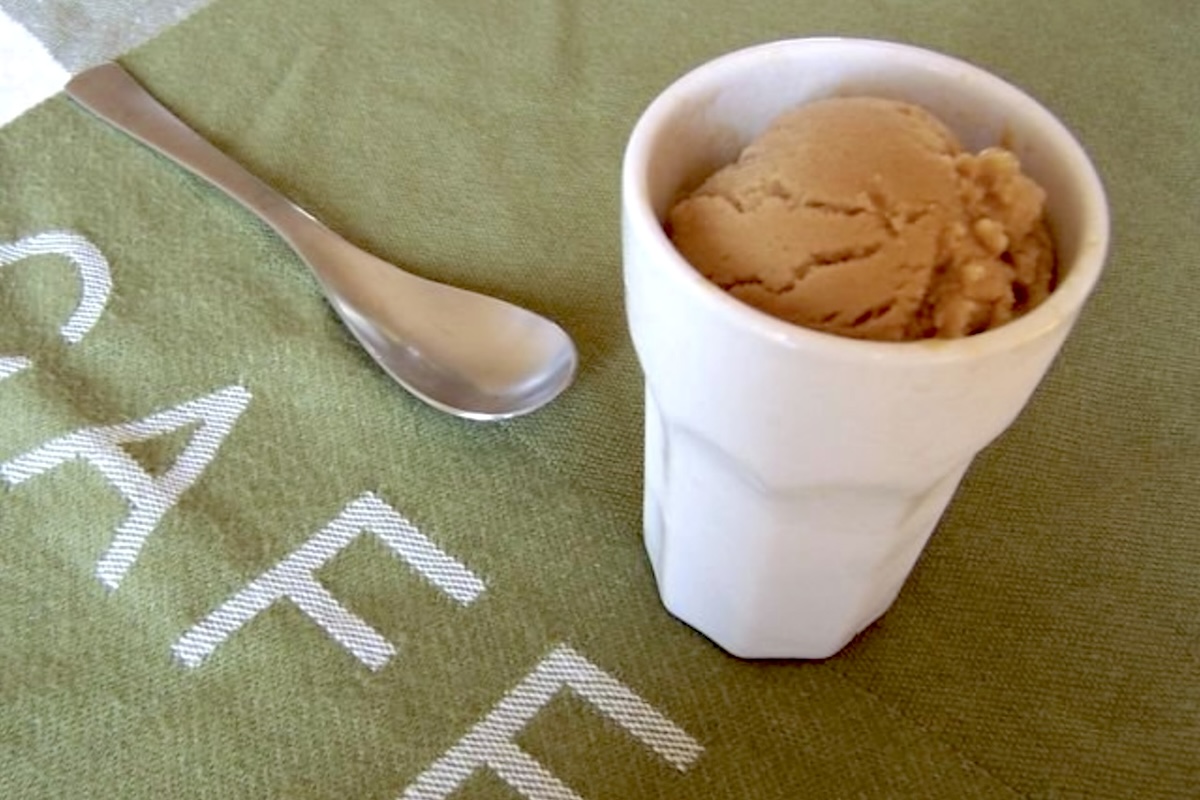 Glace au café sans oeufs