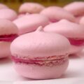 Macarons framboises chocolat blanc